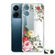 Silikonska maskica za Xiaomi Redmi 13C HQ Prozirna Flowers #4