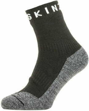 Sealskinz Waterproof Warm Weather Soft Touch Ankle Length Sock Black/Grey Marl/White S Biciklistički čarape