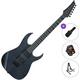 Ibanez GRGR221FA-TDK Basic SET Transparent Indigo Black Električna gitara