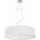 NOWODVORSKI 6772 | Viviane Nowodvorski visilice svjetiljka okrugli 3x E27 krom, bijelo, opal