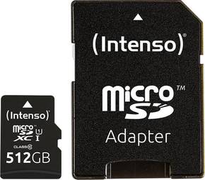 Intenso microsdxc kartica 128 GB Class 10 uklj. sd-adapter
