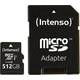 Intenso microsdxc kartica 128 GB Class 10 uklj. sd-adapter