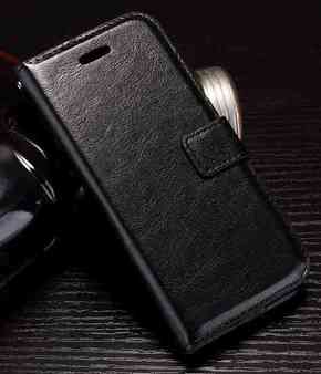 Nokia 6 crna preklopna torbica