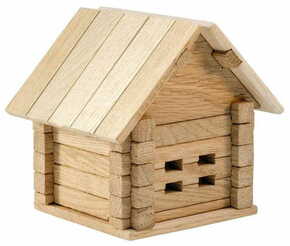 Teddies Set drvena kućica 37 komada