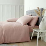 Ružičasta pamučna posteljina za krevet za jednu osobu 135x200 cm – Catherine Lansfield