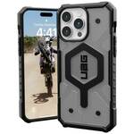 Urban Armor Gear Pathfinder MagSafe stražnji poklopac za mobilni telefon Apple iPhone 15 Pro Max siva (prozirna)