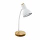EGLO 98832 | Veradal Eglo stolna svjetiljka 42cm sa prekidačem na kablu 1x E27 bijelo, bezbojno
