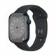 Apple Watch Series 8 GPS 45mm Midnight Aluminium Case with Midnight Sport Band - Regular, pametni sat RA