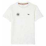 Majica za dječake Lacoste Kids Roland Garros Edition Performance Ultra-Dry Jersey T-Shirt - white