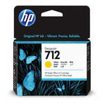 HP 712 29-ml Yellow DesignJet Ink Cartridge, tinta, Original [3ED69A]