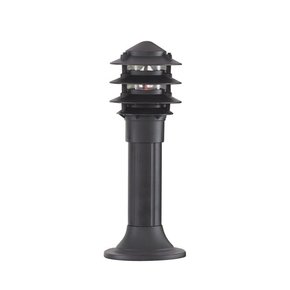 SEARCHLIGHT 1075-450 | Outdoor-Posts Searchlight podna svjetiljka 45cm 1x E27 IP44 crno mat