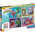 Marvel Spidey 4 u 1 Supercolor puzzle - Clementoni