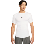 Muška kompresijska odjeća Nike Pro Dri-FIT Tight Short-Sleeve Fitness Top - white