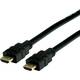 Value HDMI priključni kabel HDMI A utikač, HDMI A utikač 10.00 m crna 11.99.5696 dvostruko zaštićen HDMI kabel
