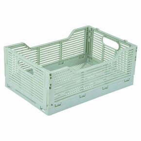 Mentol zelena plastična kutija za pohranu 40x30x17 cm – Homéa
