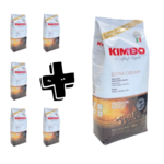 5kg paket + 1kg Kimbo Extra Cream zrna kave