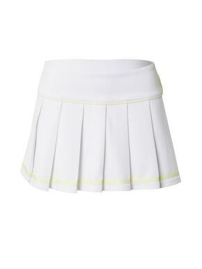 Juicy Couture Sport Sportska suknja pastelno žuta / bijela