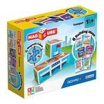 Geomag Magnetne kocke Transporti + kartice, 7 kom, edukativna slagalica