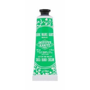 Institut Karite Shea Hand Cream Lily Of The Valley hidratantna krema za ruke s mirisom ljiljana doline 30 ml