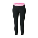NIKE Sportske hlače 'Pro 365' roza / crna / bijela