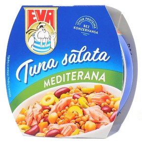Eva tuna salata mediterana 160g