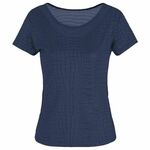 Ženska majica EA7 Woman Jersey T-shirt - fancy navy blue