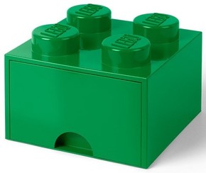 Zelena kutija za pohranu s ladicama LEGO®