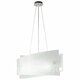 FANEUROPE I-CONCEPT/S60 | Concept-FE Faneurope visilice svjetiljka Luce Ambiente Design 4x E27 krom, saten, prozirno