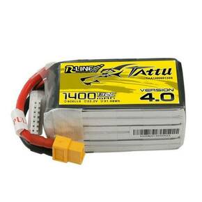 Baterija Tattu R-Line 4.0 1400mAh 22.2V 130C 6S1P XT60
