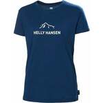 Helly Hansen W Skog Recycled Graphic T-shirt Ocean XS Majica na otvorenom