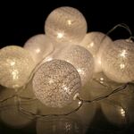 300cm Božićne lampice Cotton ball