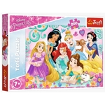 Veseli svijet Disney princeza 200kom Puzzle - Trefl