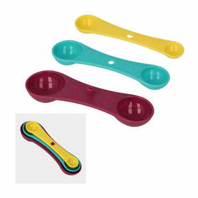 Set od 3 mjerne žlice u boji Metaltex Spoons