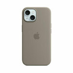Apple Silicone Case with MagSafe iPhone 15 clay