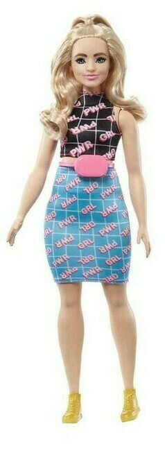 Barbie Fashionista prijateljice: Barbie punašna lutka sa plavom kosom - Mattel