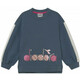 Dječji sportski pulover Diadora Jg. Sweatshirt Crew Twinkle - china blue