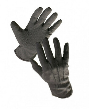 BUSTARD CRNE rukavice BA sa PVC metama -12