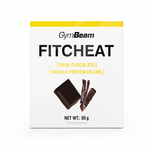 GymBeam Fitcheat Protein Chocolate 10 x 80 g bijela čokolada - kokos