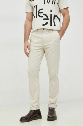 Calvin Klein Chino hlače boja pijeska