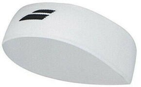 Znojnik za glavu Babolat Logo Headband - white/black
