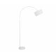 NOVA LUCE 9401653 | Sama Nova Luce podna svjetiljka 180cm s prekidačem 1x E27 bijelo, krom