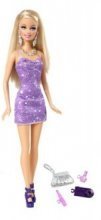 Lutka Mattel Barbie u sjajnoj haljini (T7580-X9588) Barbie lutke u sjajnim haljinama donose mnoštvo sjaja