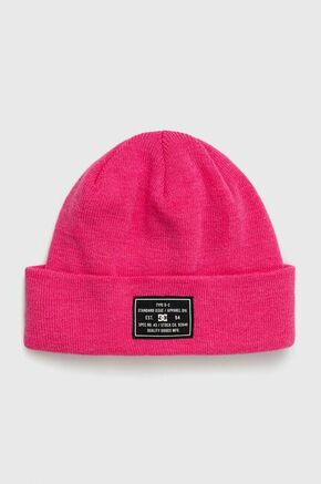 Kapa s dodatkom vune DC boja: ružičasta