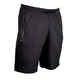 Kratke hlače za nogomet Viralto Zip s džepovima za odrasle crno-sive