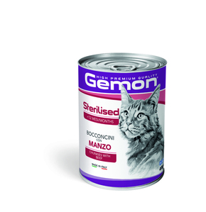 Gemon Cat Adult Steril konzerva za mačke - Govedina 415 g