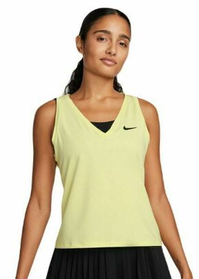 Ženska majica bez rukava Nike Court Dri-Fit Victory Tank - luminous green/black