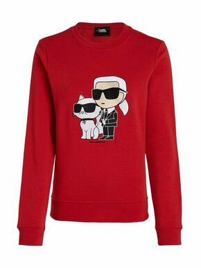 Karl Lagerfeld Sweater majica ' Ikonik ' crvena / rubin crvena