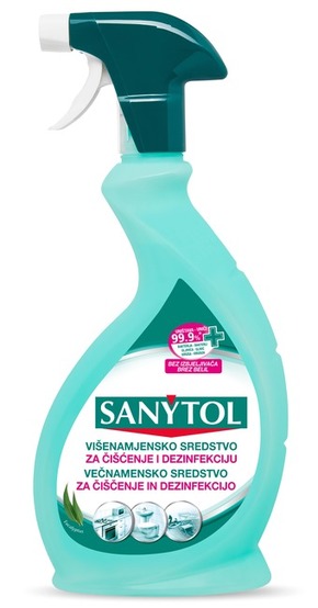 Sredstvo za dezinfekciju i čišćenje s pumpicom 500ml Sanytol