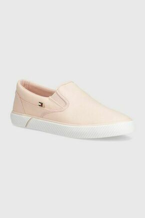 Tenisice Tommy Hilfiger Vulc Canvas Slip-On Sneaker FW0FW08065 Whimsy Pink TJQ