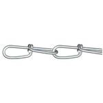 dörner + helmer 156601 lanac od čvorova srebrna čelik galvansko pocinčani 60 m Debljina karike lanca 1.6 mm